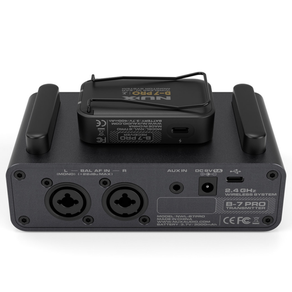 B7Pro_3 NUX B-7 Pro Stereo Wireless In-Ear Monitor System