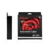 Kirlin Premium Coil Instrument Cable 9m (Red)